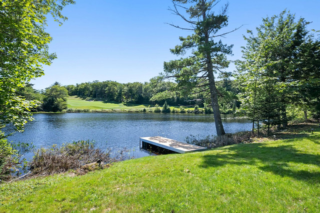 Lakeside dock and nature trails near Halifax