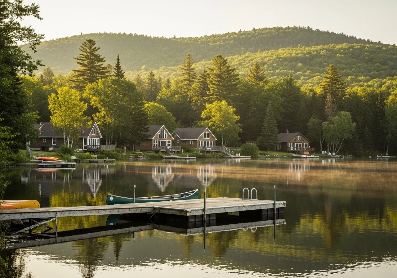 Watercolor illustration of Waverley, Nova Scotia