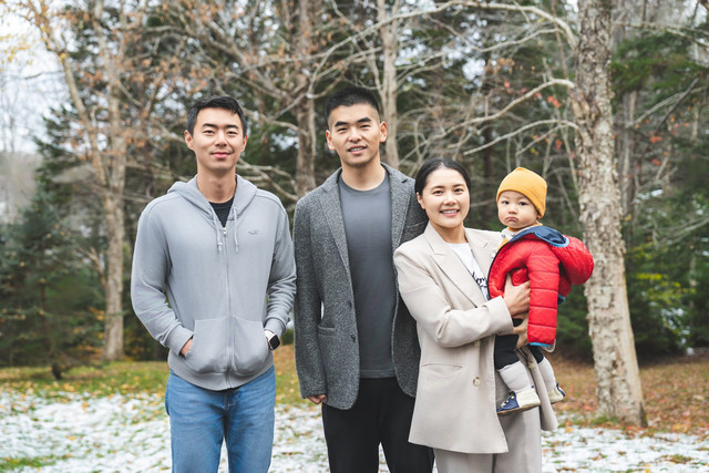 Yuan He, Lloyd Liu, and family — the people behind Casa Scotia